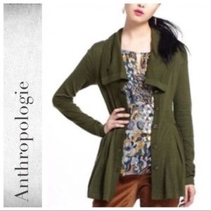 Anthropologie Rosie Neira Cardigan Eggplant